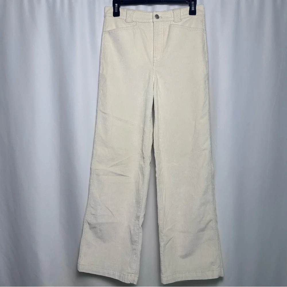 Madewell The Curvy Emmett Wide-Leg Pant in Corduroy: Welt Pocket Edition size 27 - Picture 5 of 15